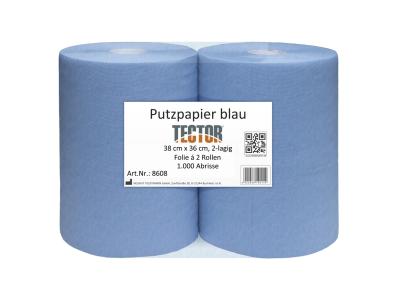 Putzpapier Rolle